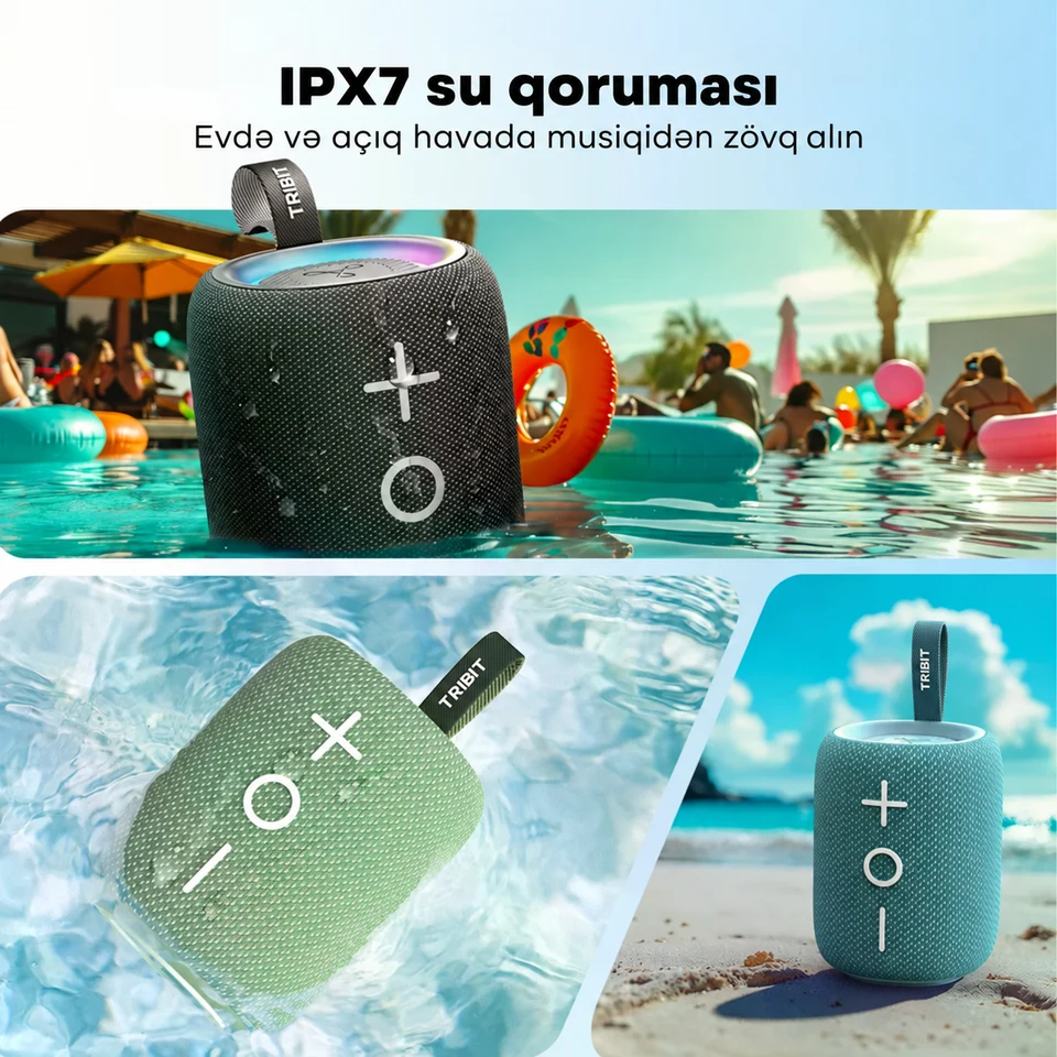 IPX7 ilə açıq havaya hazır