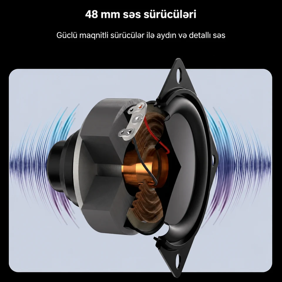 StormBox Mini — 48 mm sürücülər