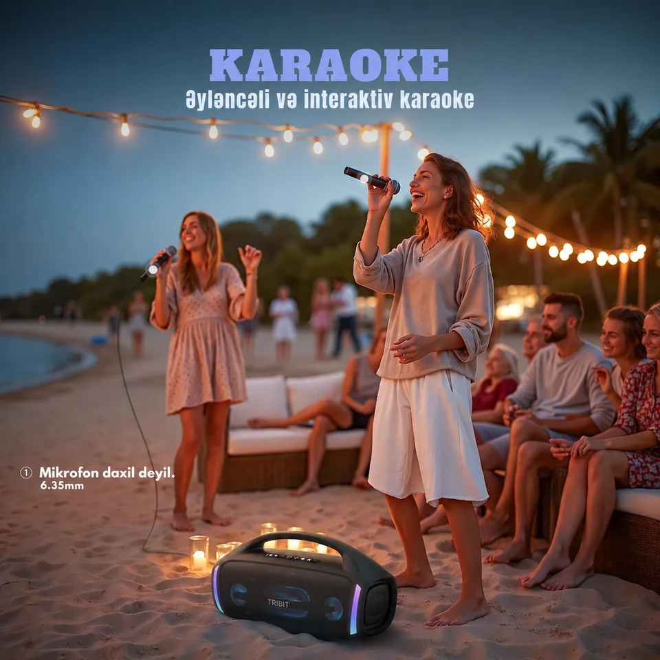 Karaoke səhnəsi sizindir