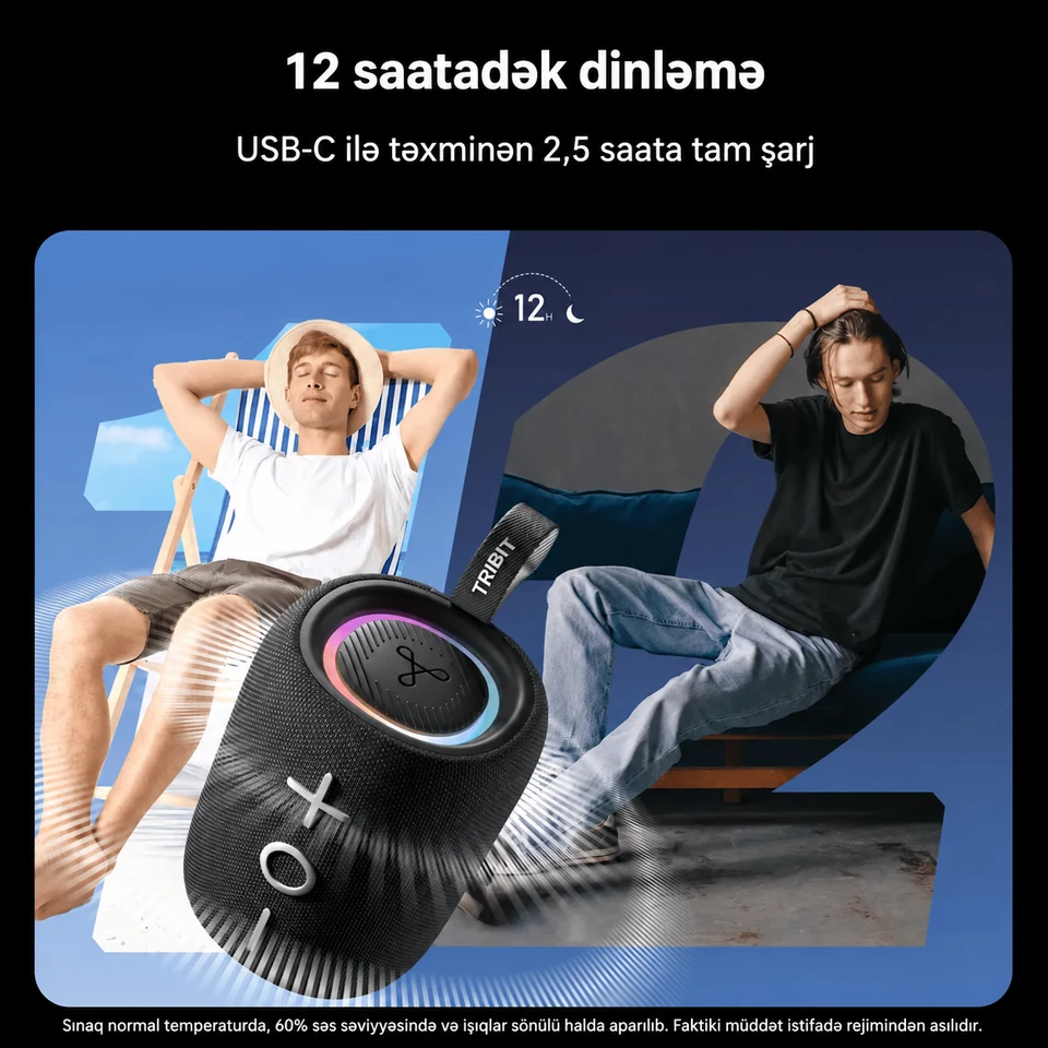 StormBox Mini — 12 saatadək dinləmə
