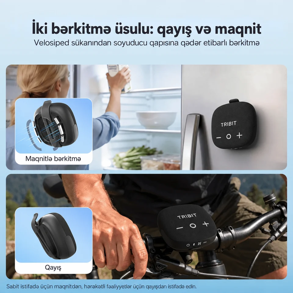StormBox Micro 3 — Maqnit və qayış